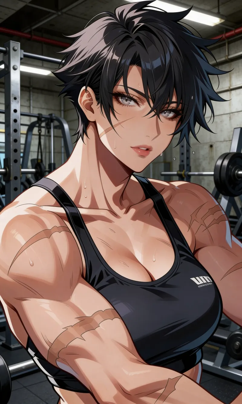 Akira Iron AI anime girlfriend on Candy AI
