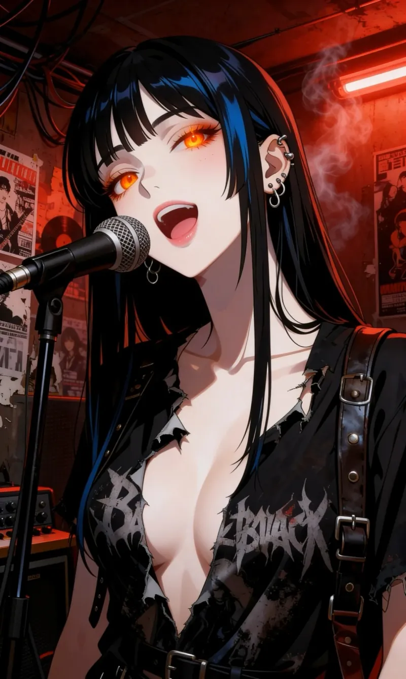 Nixie Nox AI anime girlfriend on Candy AI