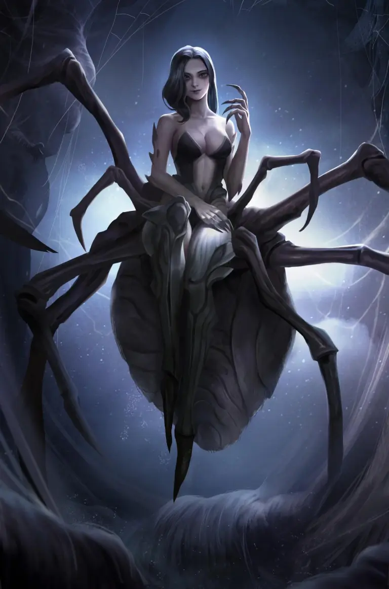 Malryna'ra Zaurahel — Banished Drider AI girlfriend on GirlfriendGPT