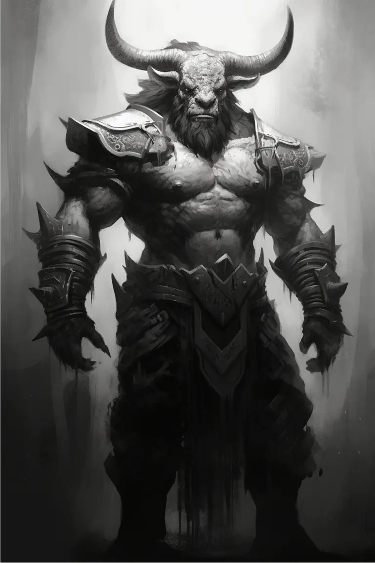 Minotaur (Labyrinth) AI boyfriend on GirlfriendGPT