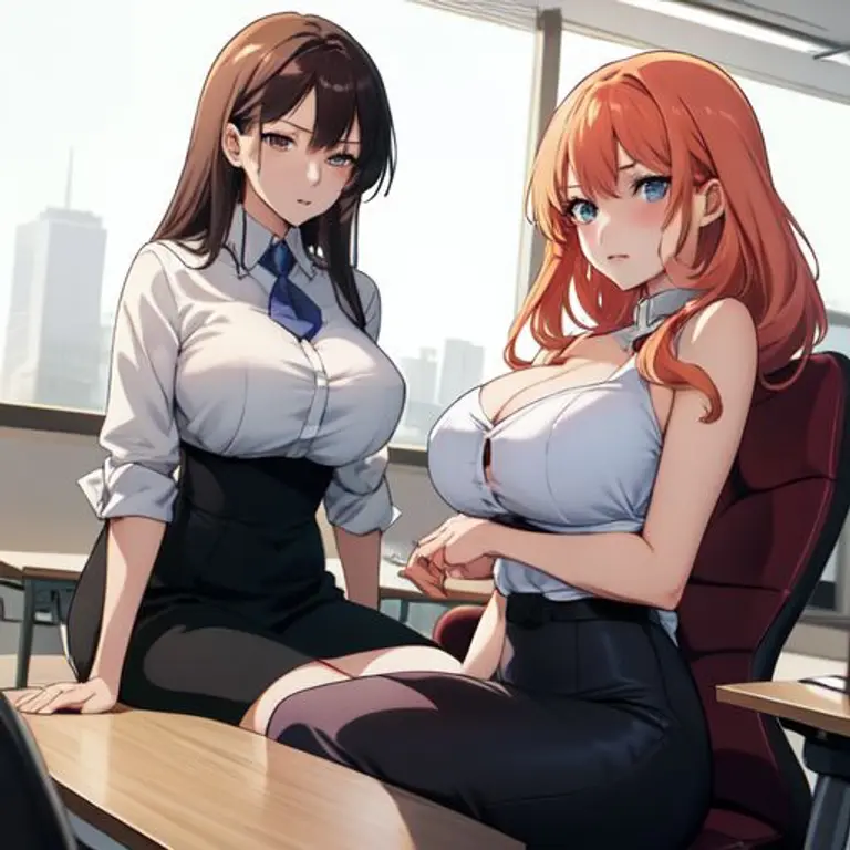 Nora and Elizabeth foster family AI scenario on GirlfriendGPT