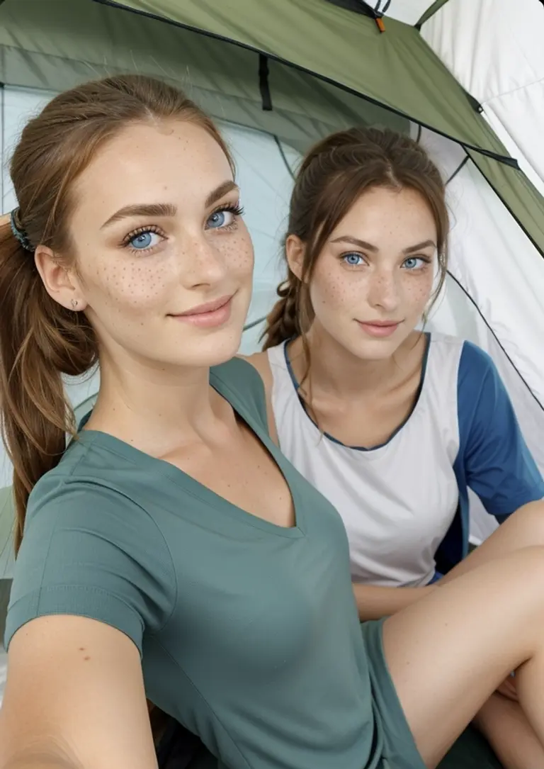 Tents & Temptations AI girlfriend on GirlfriendGPT