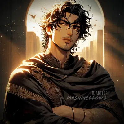 Prince Malik bratty tsundere royalty AI boyfriend on Janitor AI