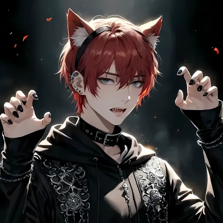 Ezekiel elf druid hybrid telepathic fantasy AI boyfriend on PolyBuzz