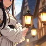 Lily Yuri WLW village girl AI character on PolyBuzz