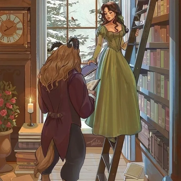 The Beast cursed furry monster AI boyfriend on PolyBuzz