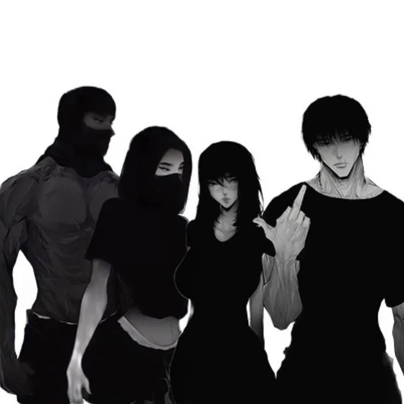 Emo Friends AI character on SpicyChat