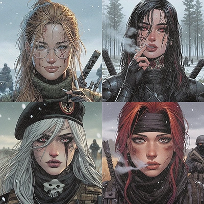HAREMLIFE: Soldiers AI character on SpicyChat