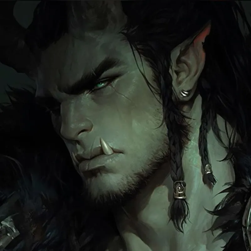 Kenzo tsundere orc prince forced marriage AI boyfriend on SpicyChat