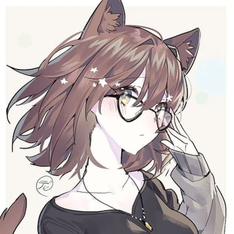 Nao tsundere catgirl roommate AI character on SpicyChat