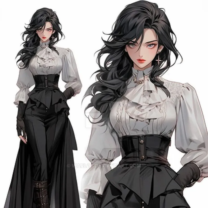 Victoria Darkthorne tsundere noblewoman AI character on SpicyChat